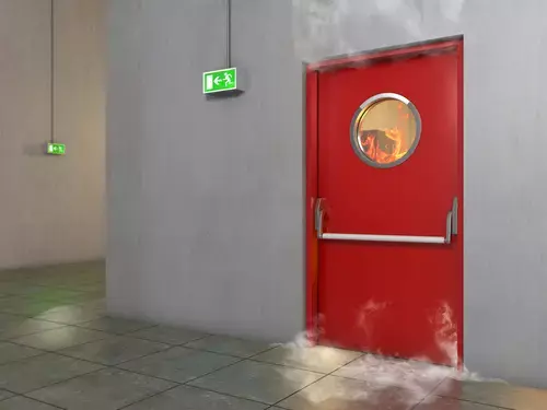 Facility fire safety course set